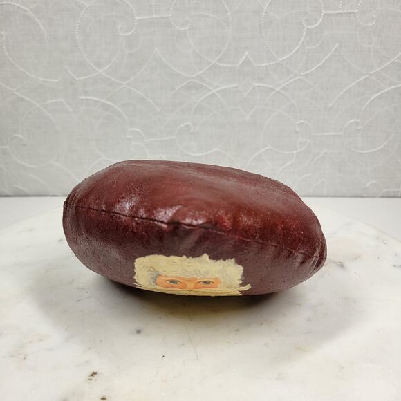 VINTAGE Santa Claus Plush 3" Red Hand Made Stuffed Christmas Decor Signed 1994 - Picture 12 of 12